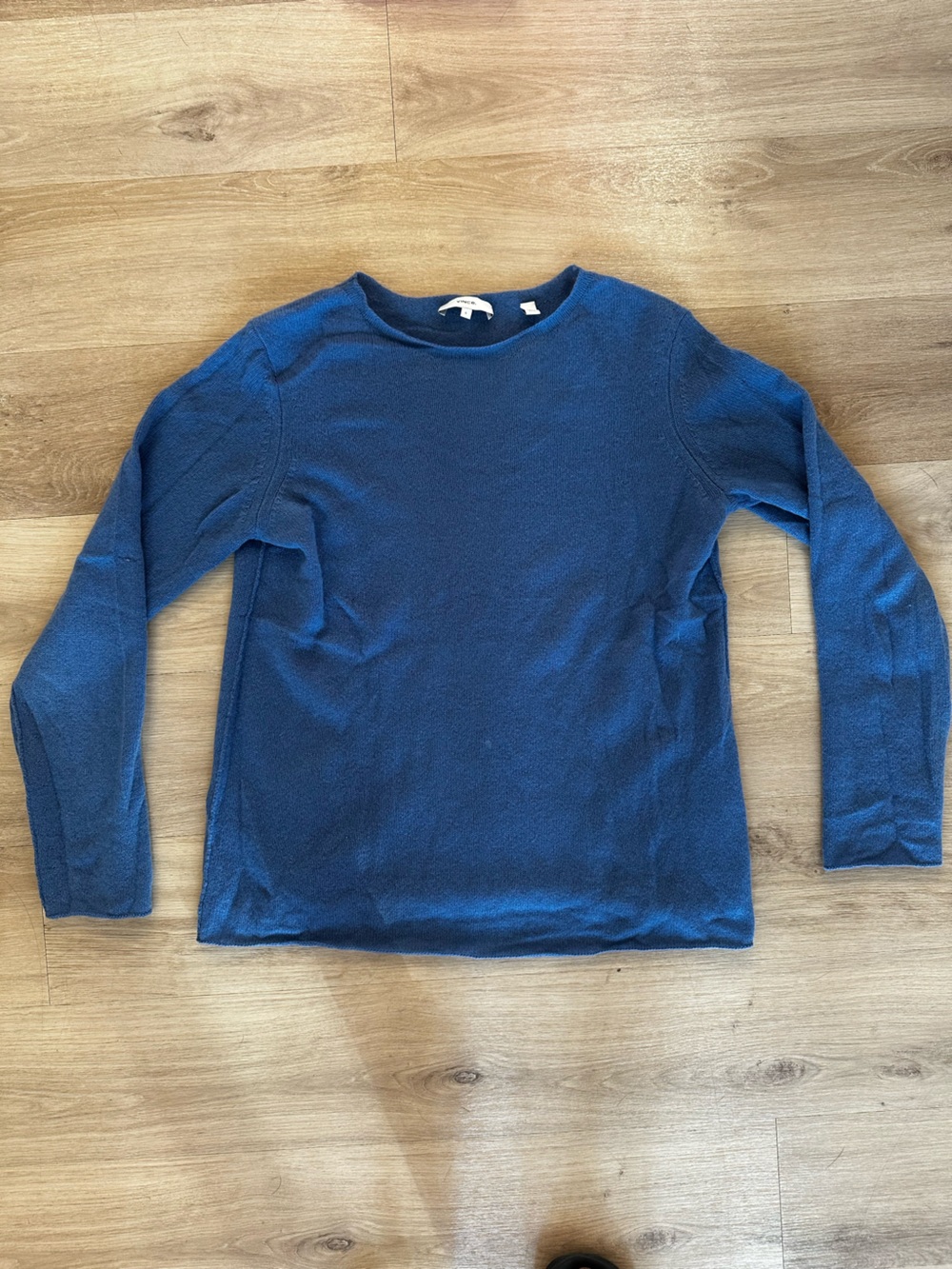 Vince Blue Crewneck Knit Sweater